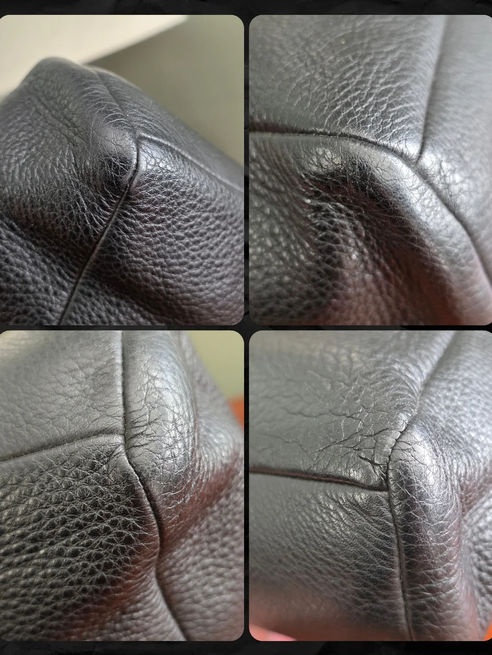 Coach Kelsey 28095 Black Pebbled Leather Satchel Crossbody Shoulder Bag